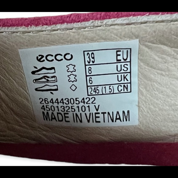 ECCO Women's Suede Shape 45 Pointy Sling Back Pump - Picture 7 of 8